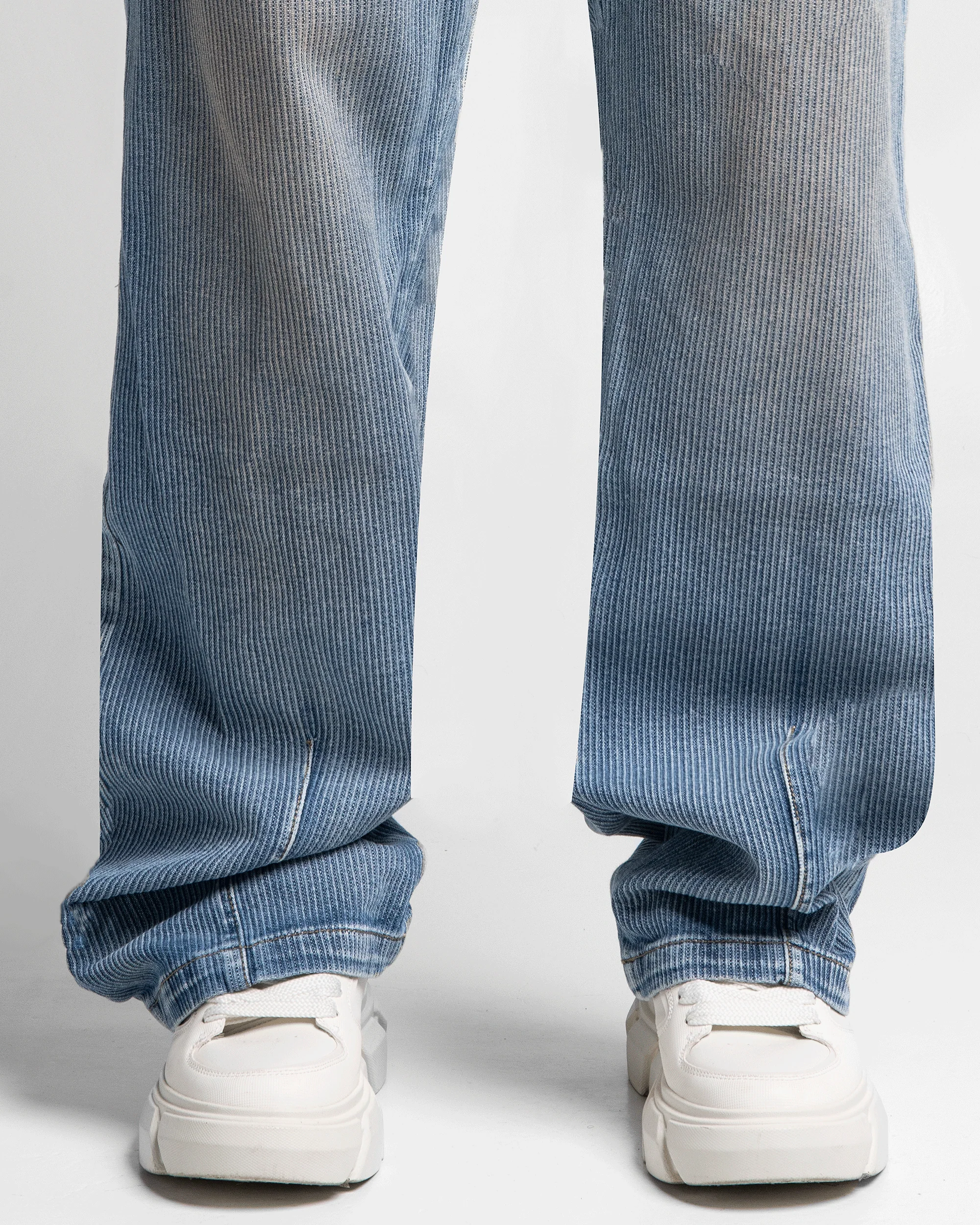 Striped Dirty Denim Pant - Image 8