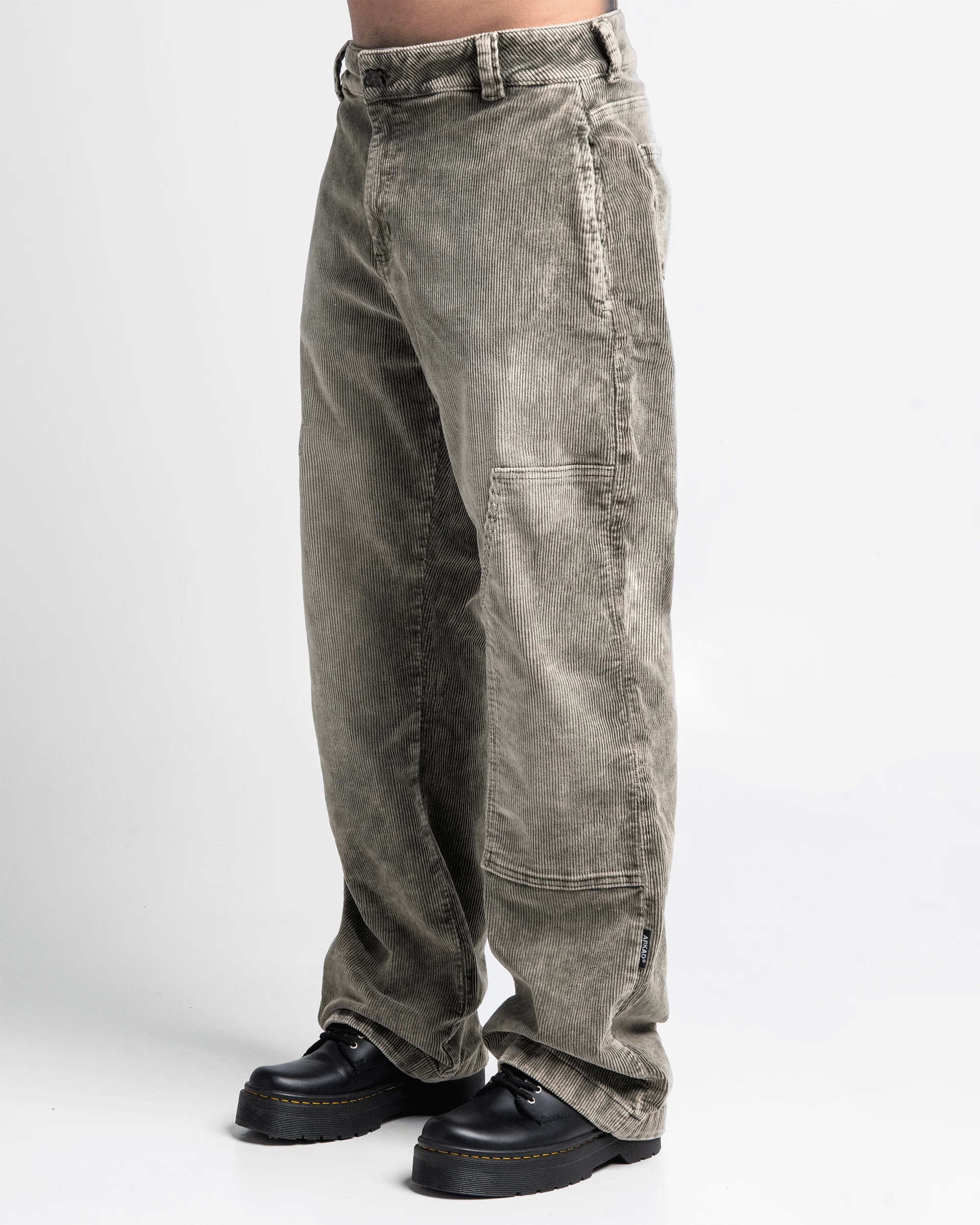 Pantalón Corduroy Acidwash Verde - Image 3