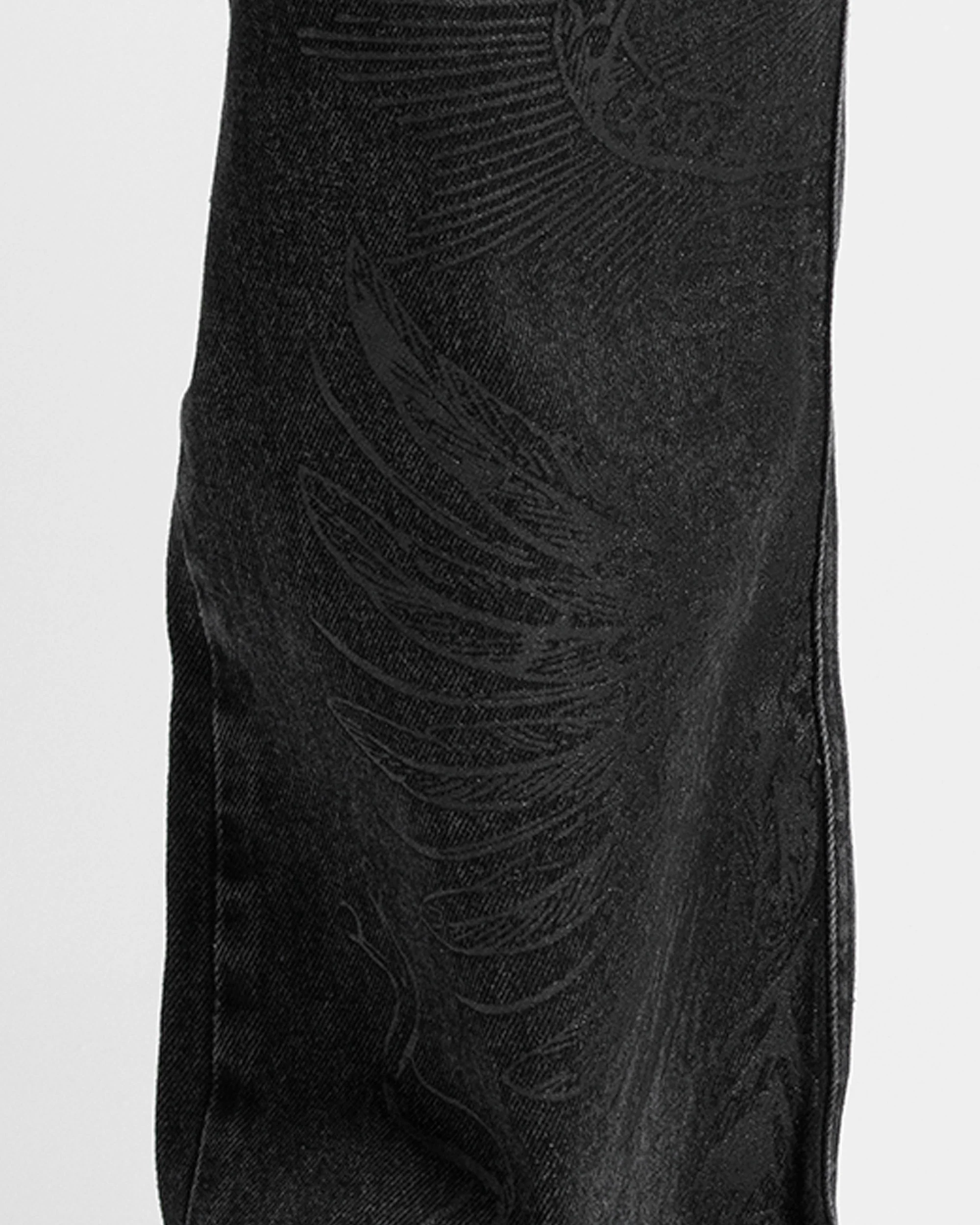 Printed Black Jean - Image 7