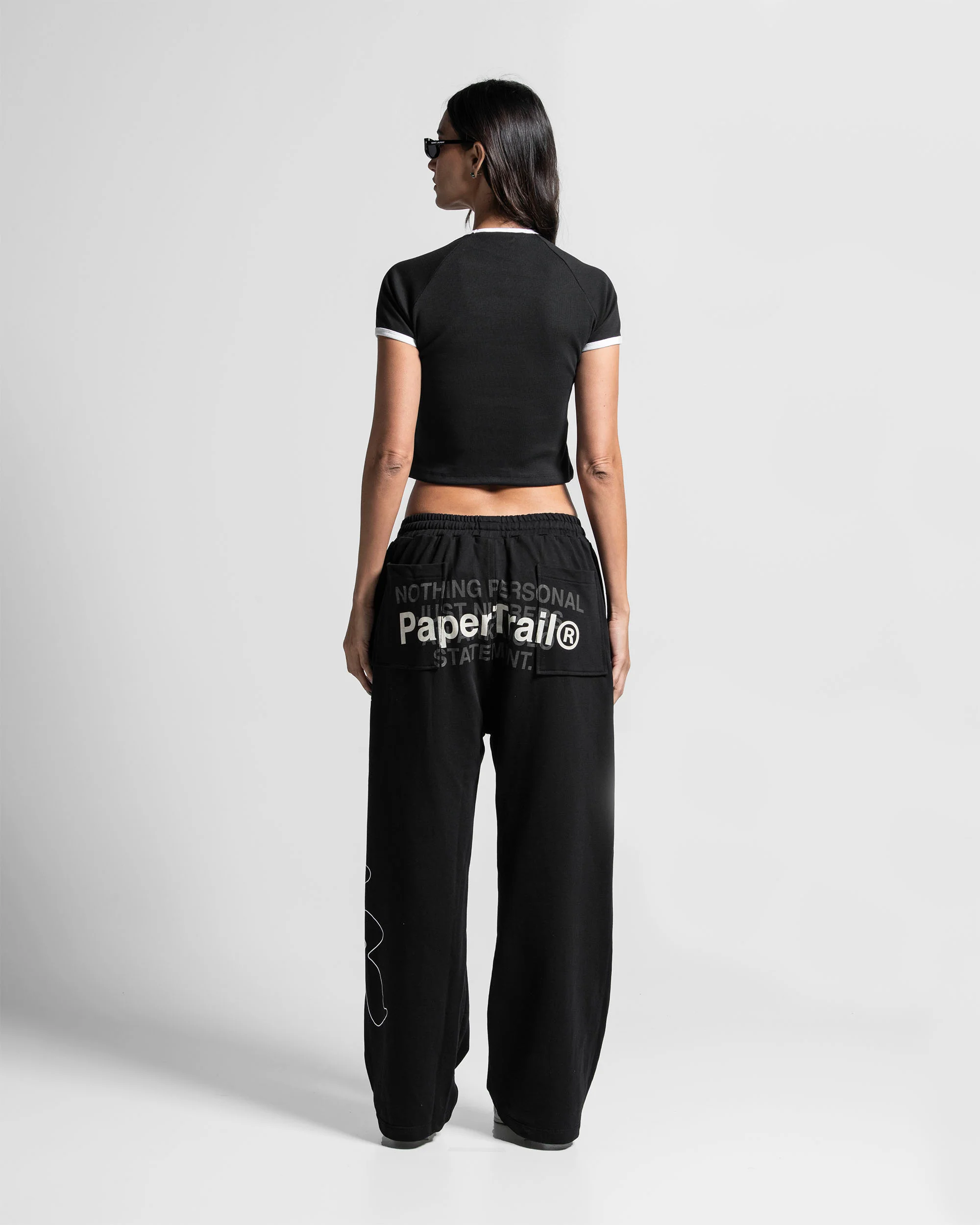 Ribbed Baby Tee Negra - Image 6