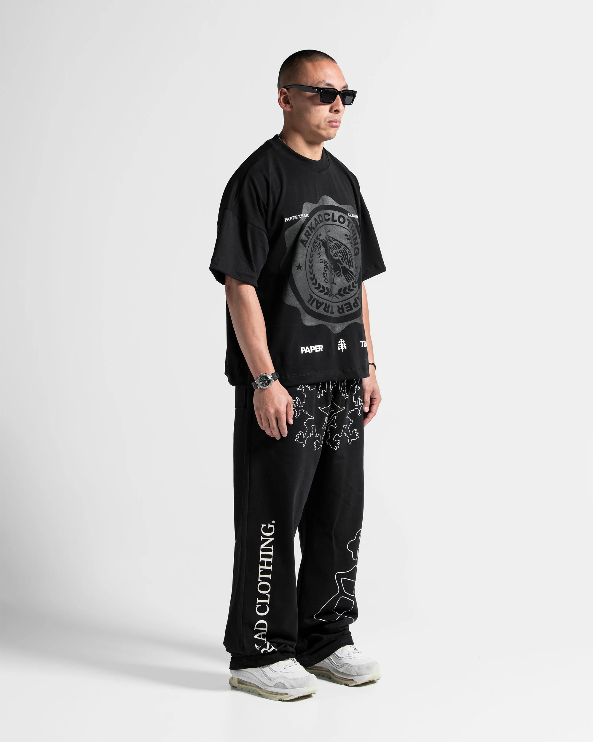 Sweatpant Paper Trail Negra - Image 5