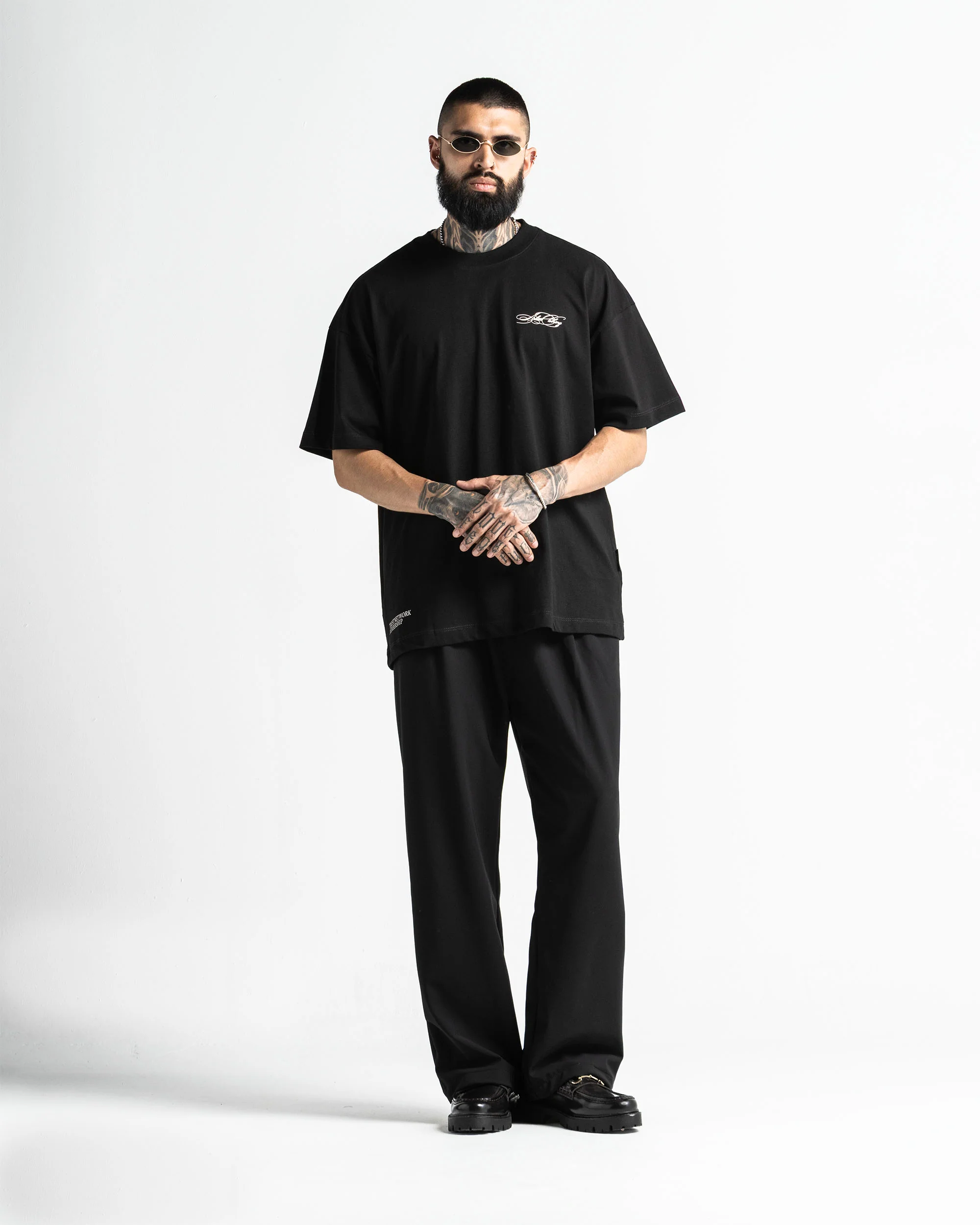 Tshirt Oversize Negra Arkad Clo - Image 4