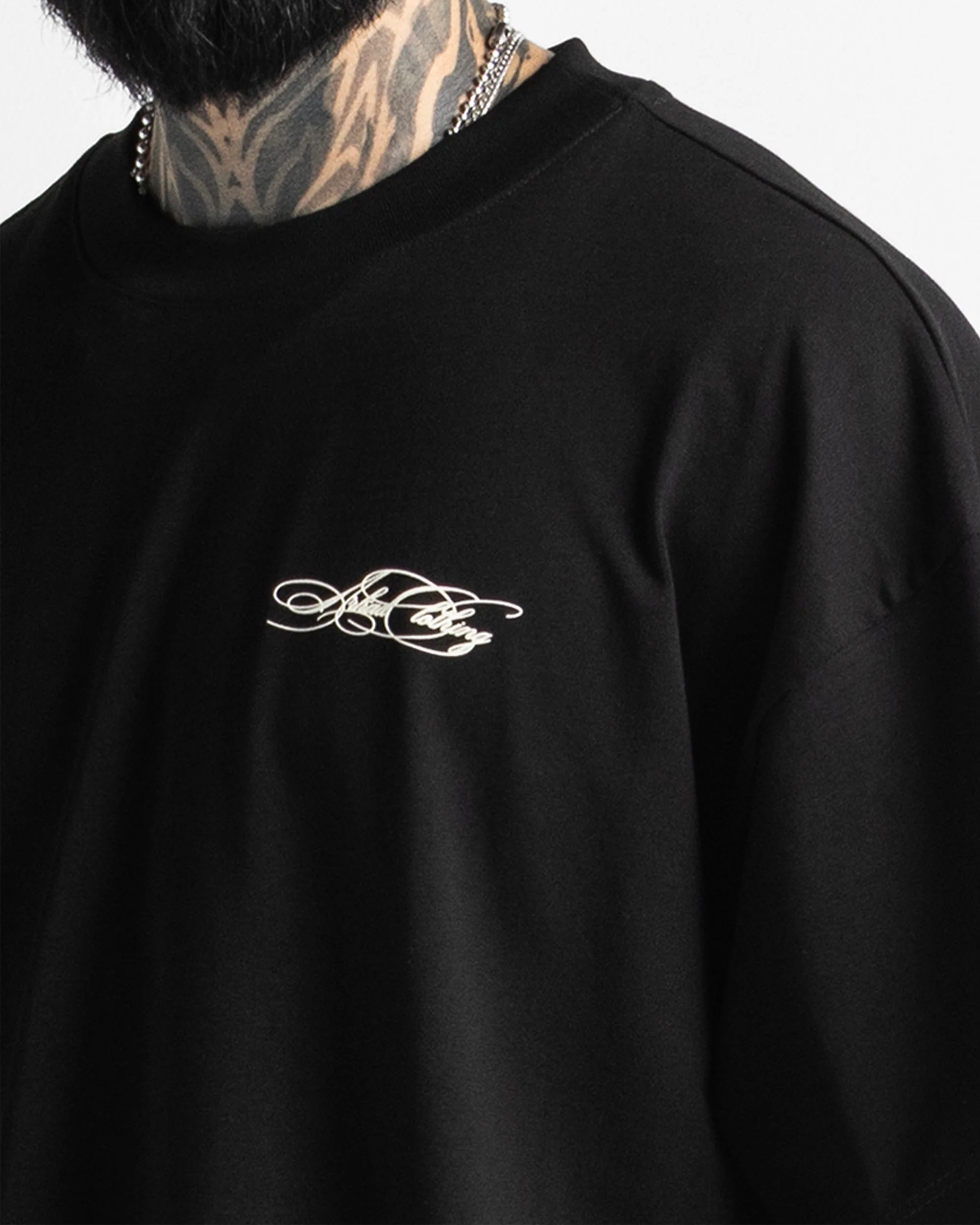 Tshirt Oversize Negra Arkad Clo - Image 9