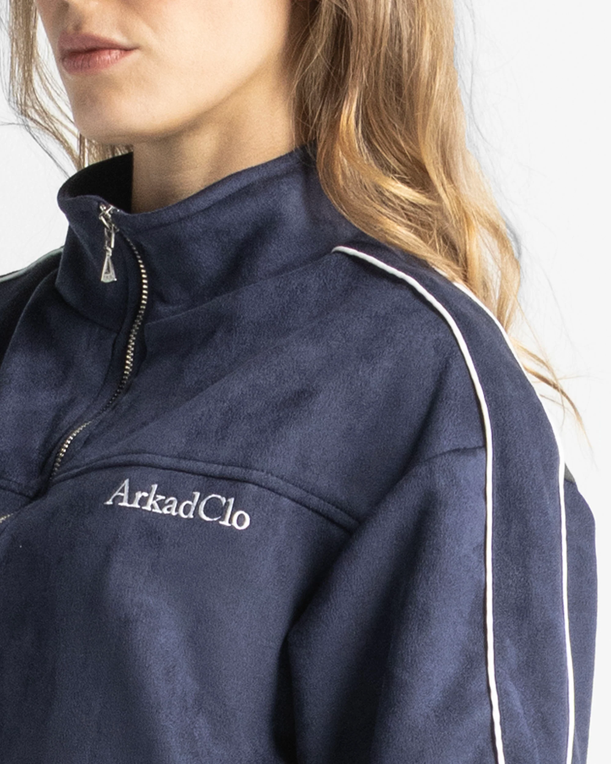 Velvet Jacket Azul - Unisex - Image 5