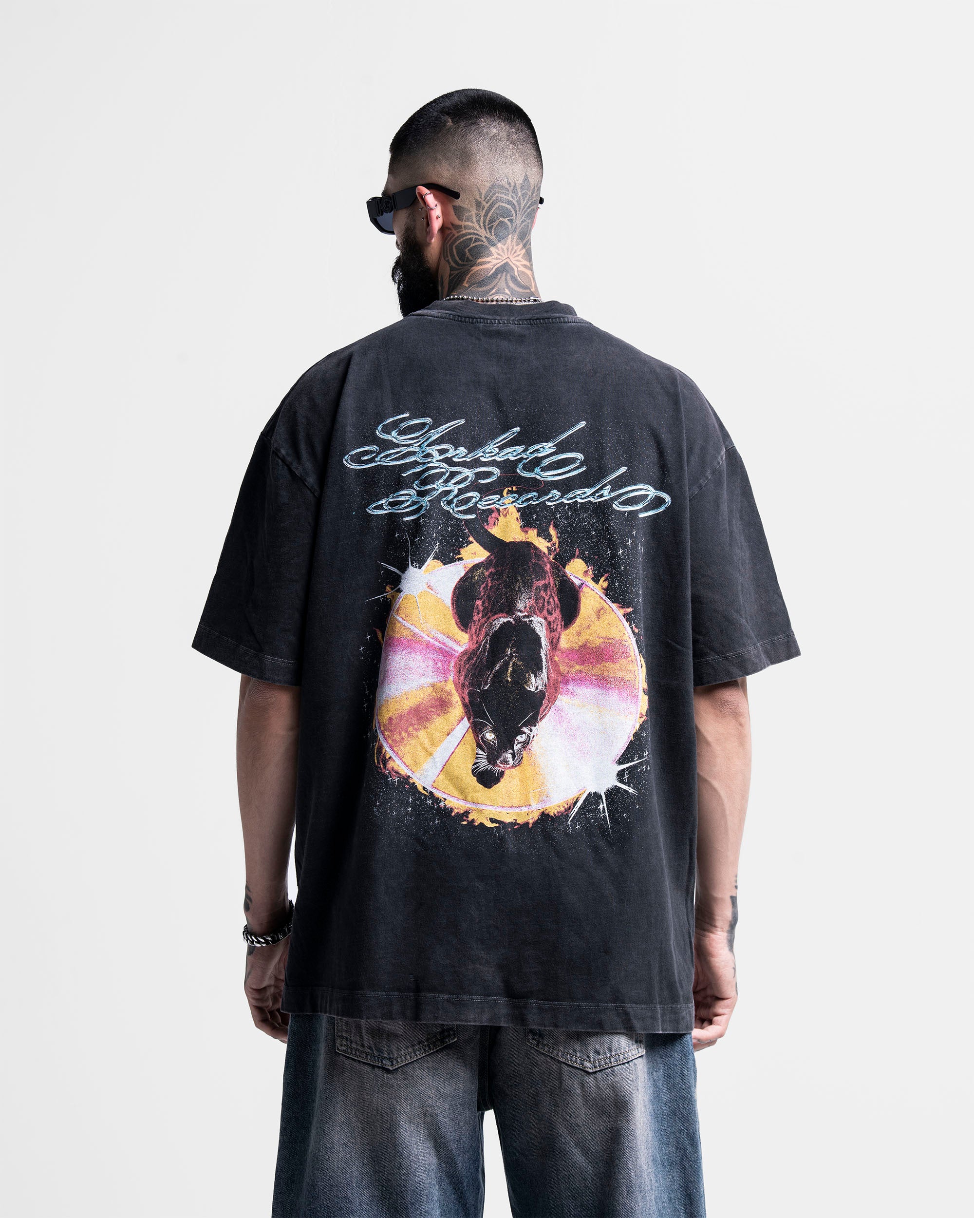 Washed Tshirt Negra CD - Image 2