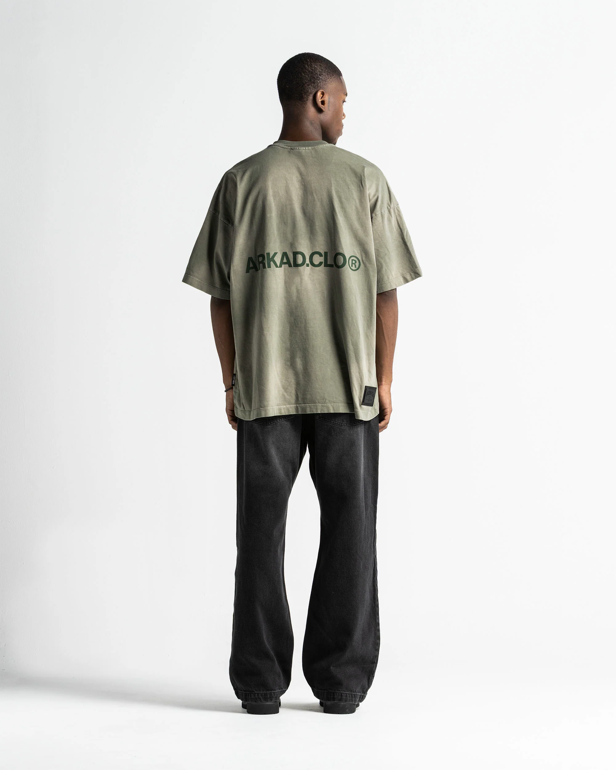 Washed Tshirt Verde Arkad Clo - Image 6