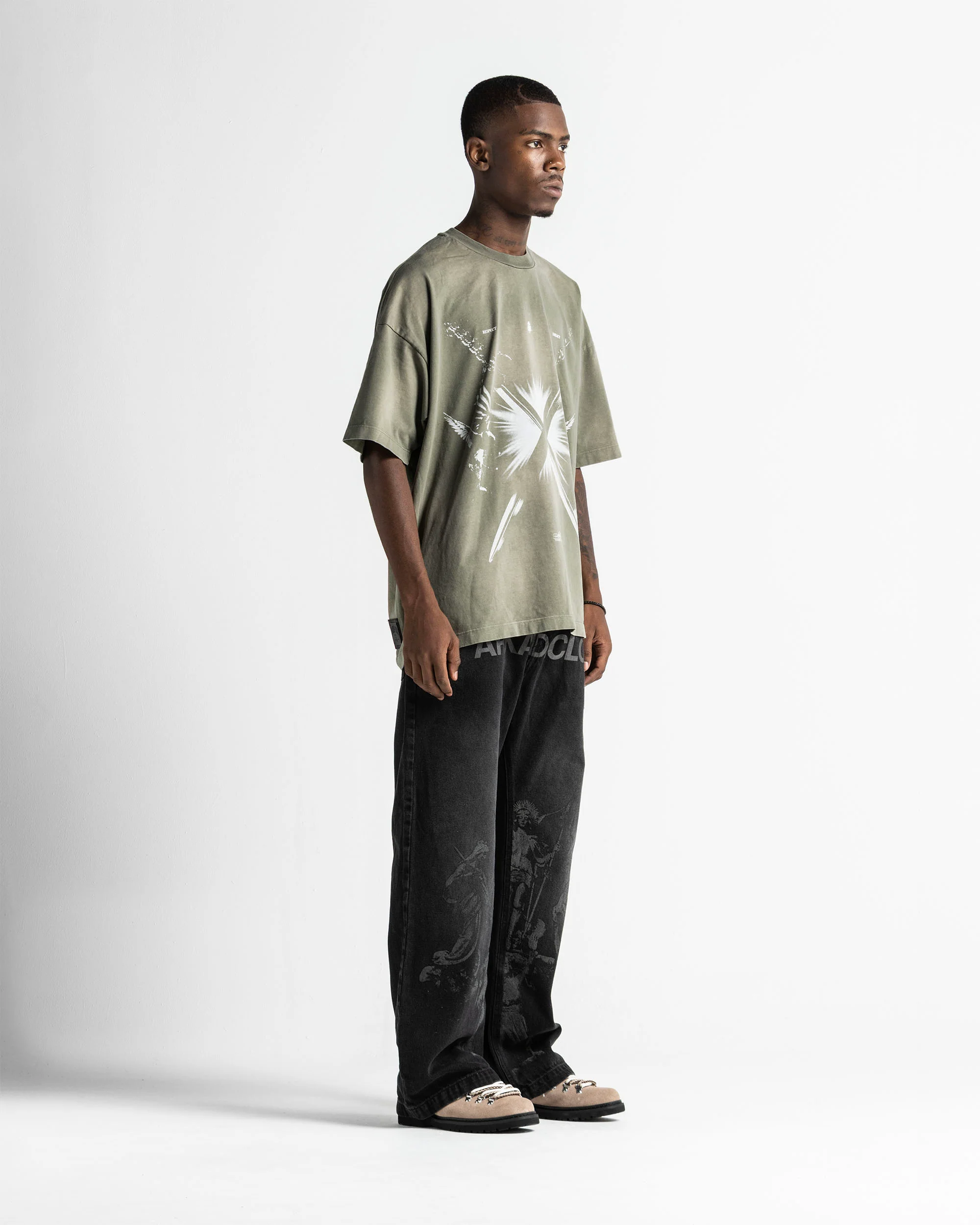 Washed Tshirt Verde Arkad Clo - Image 8